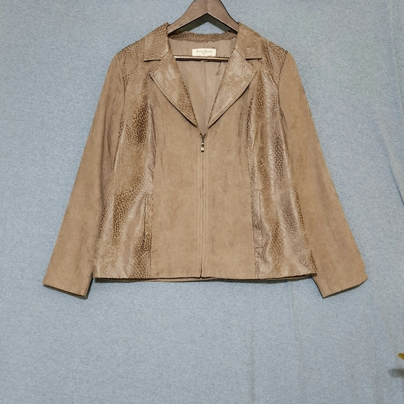 Studio One Tan Women's Blazer - Picture 1 of 1